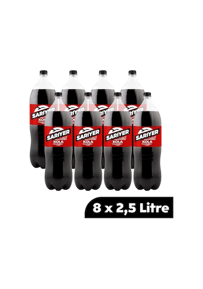 Sarıyer Kola 2,5 Lt X 8 Adet