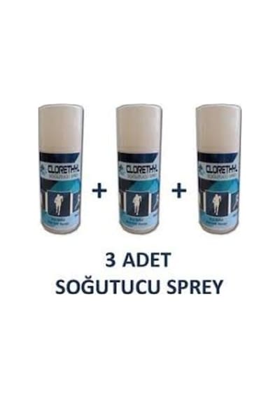 Clorethyl Soğutucu Sprey 3 x 150 ML