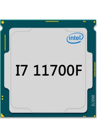 Intel Core İ7 11700F BX8070811700 2.50 GHz 16 MB LGA1200P 65W Tray Kutusuz İşlemci