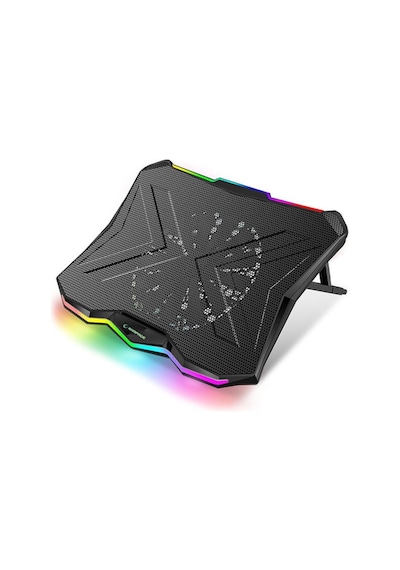 Rampage AD-RC8 Showy 15" - 17" RGB Tek Fanlı Notebook Soğutucu