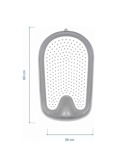 Babyjem Soft Banyo Desteği Bebek Yıkama Yardmcısı Soft Gri