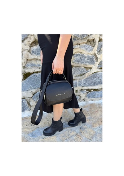 Just Polo Kadın Yeni Sezon Yumuşak Deri Şal Detaylı Ayarlanabilir Askılı Şık El Ve Omuz Çantası Shopper Kahverengi 62075607
