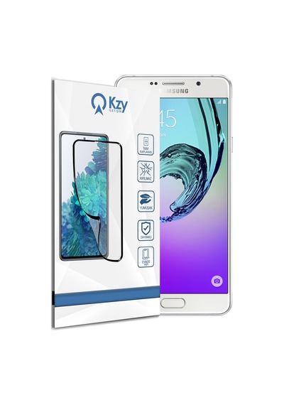 Samsung Galaxy A7 2016 ile Uyumlu Tam Kaplayan Fibernano Esnek Cam Ekran Koruyucu