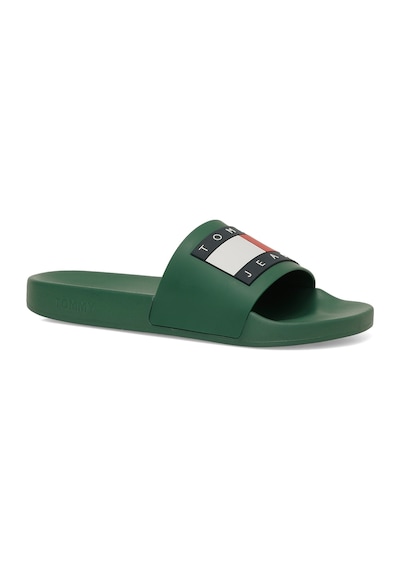 Tommy Hilfiger Tommy Jeans Pool Slıde Es Yeşil Erkek Terlik 000000000102235372