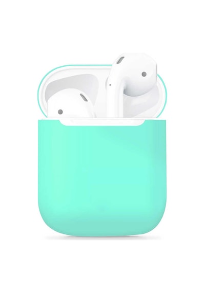 Apple Uyumlu AirPods Kılıf Zore Airbag 13 Silikon-Gri Gri