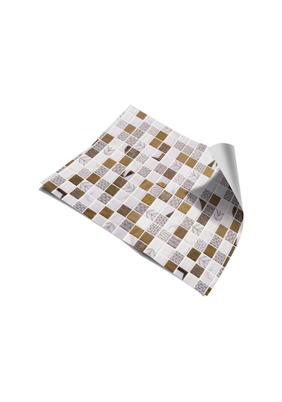 İbmta560 Mutfak Tezgah Arası Kendinden Yapışkanlı Folyo Kaplama Mozaik Taş Desen 60cm X 100cm