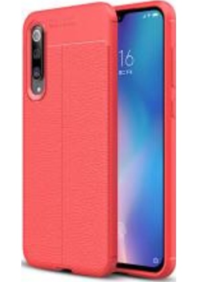 Xiaomi Mi 9 Kılıf Zore Niss Deri Desenli Silikon Kılıf