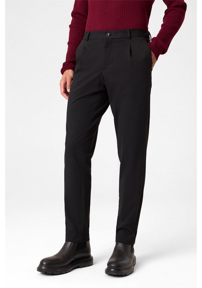 Back And Bond Siyah Slim Fit Takım Pantolon Çok Renkli