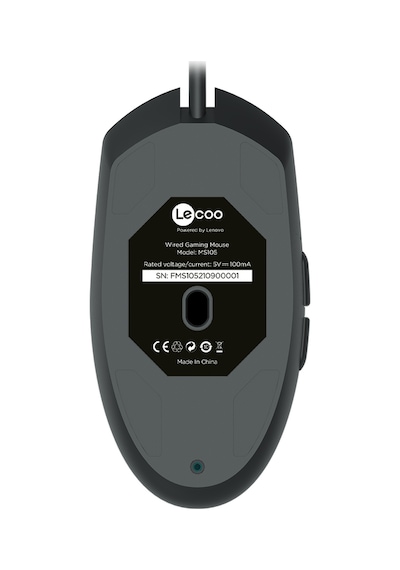 Lecoo MS105 Kablolu 3200DPI 6 Tuşlu RGB Gaming Optik Mouse Siyah