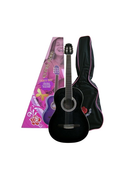 Valencia Grc1Kcbk Klasik Gitar Gypsy Rose Set Gigbag Strap St