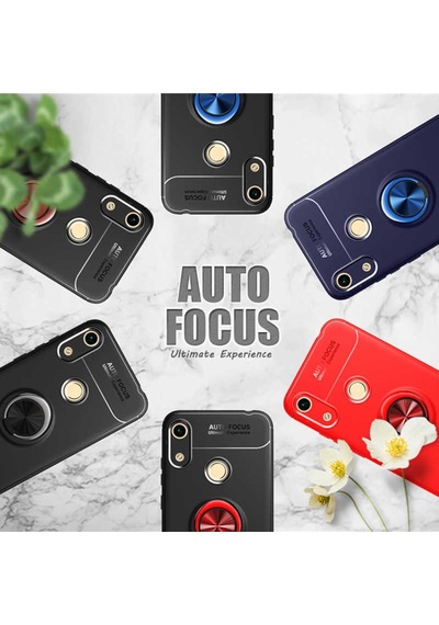 Huawei Y6S 2019 Kılıf Yüzüklü Magnetli Ravel Case (538652052)