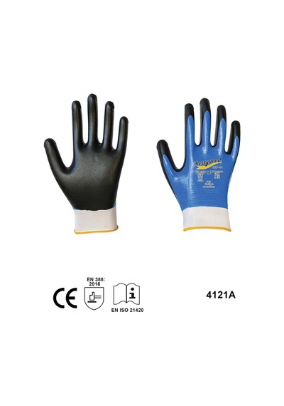 Bestguard Tbw34 Çift Kaplı Mavi Eldiven