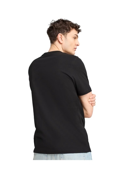 Puma Class Erkek Siyah Günlük Stil T-shirt 68464301 1639508 SIYAH