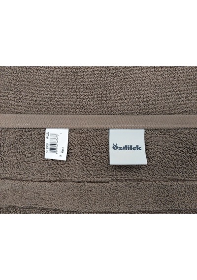 Özdilek Svv Border Kalın Ve Süper Emici Yeni Seri Banyo Havlusu 76x147 - Light Brown A.kahve