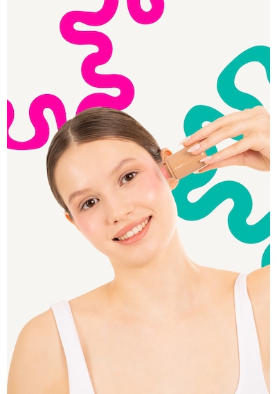 Pop Beauty Doğal Görünüm, Nemlendirici Etkili, Yanak Ve Dudak Renklendirici Stick Allık, Pop 3 8684415590268 Pop3