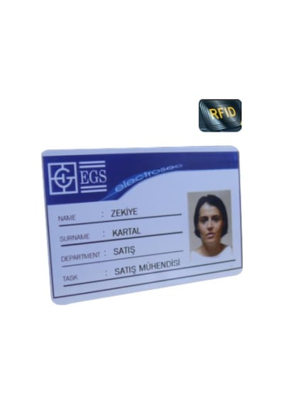 Electrosec Ac-pc Rfid Kimlik Kartı