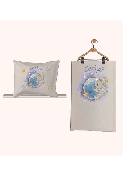 Pia Baby Gl 1939-02 İsme Özel Beşli Tulum Set Krem