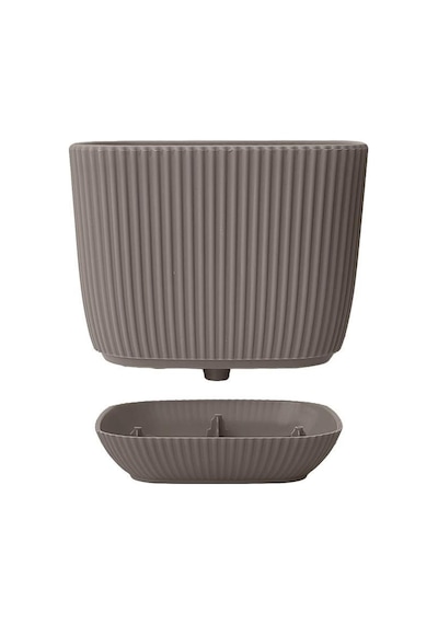 Omnipazar Krs-382 Dekoratif Plastik Mercan Kare Saksı 0.67 Litre No 2 08942329