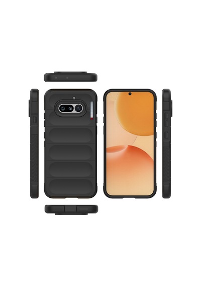 Adige Nothing Phone 4a Kılıf Etnik Optimum Silikon Siyah