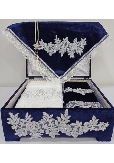 Lamazihome Sandıklı Seccade Takımı Seccade Seti Gelin Damat Bohça (465259072)