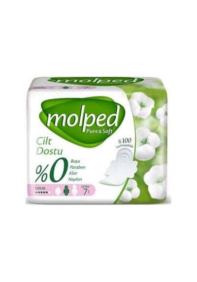 Pure&soft Uzun Ped 7 Adet