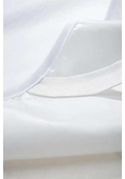 Bebesi Bebe Sıvı Geçirmez Alez 70x140 Cm Micro Kumaş Beyaz