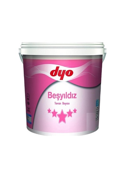 Dyo Beşyıldız Tavan Boyası 17.5 Kg