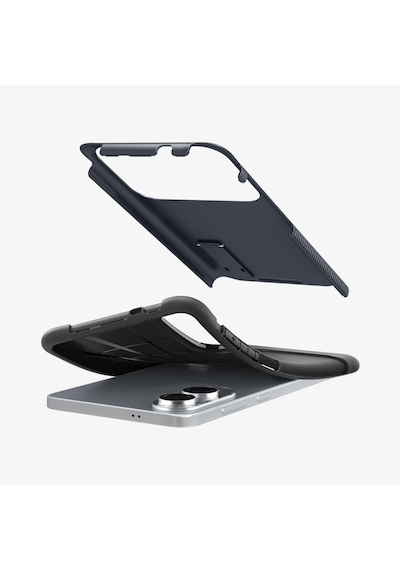 Spigen Samsung Uyumlu Galaxy S25 Edge İle Uyumlu Kılıf Slim Armor Metal Slate
