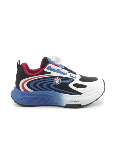 Lumberjack Wake 5pr Beyaz Erkek Çocuk Spor Ayakkabı 000000000102022130 Beyaz-Sıyah