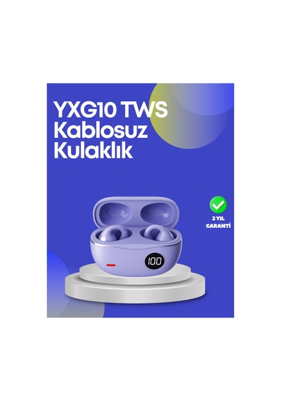 Yxg10 Bluetooth Kulaklık Cilt Dostu Uzun Pil Çift Dil Destekli Akıllı Tasar - Hs08372947-8 Renkli