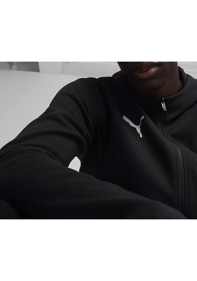 Puma Teamfinal Casuals Hooded Erkek Futbol Ceketi 65852803 Siyah 65852803 Siyah