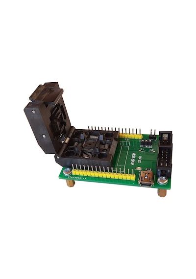 Tqfp32 Qfp32 Atmel Avr Isp Smd Programlama Ve Test Adaptörü