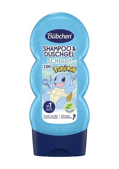 Bübchen Çocuk Şampuan&duş Jeli 2 İn 1 Pokemon Schiggy 230 Ml