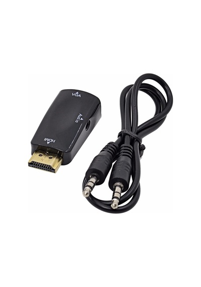 4867 Hdmi To Vga Monitör Çevirici Dönüştürücü Adaptör