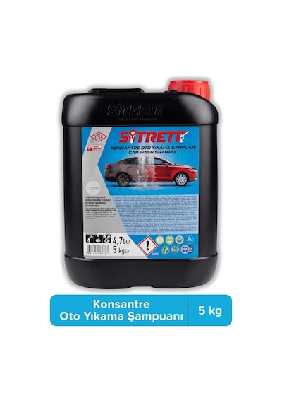 Konsantre Oto Yıkama Şampuanı Pro 5 Kg