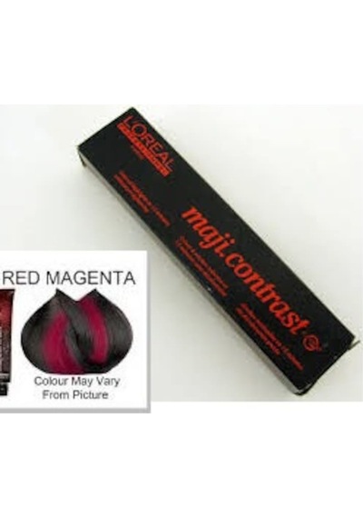 Loreal Majirel Majicontrast Saç Boyası Kızıl Magenta Oksidanı Ile