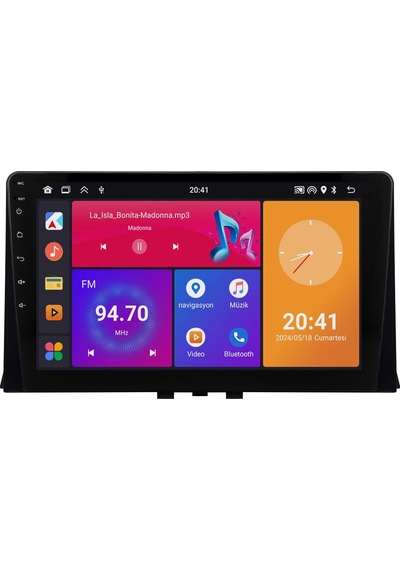 Citroen Berlingo Android Multimedya Sistemi 2019-2023 Crv4073xp