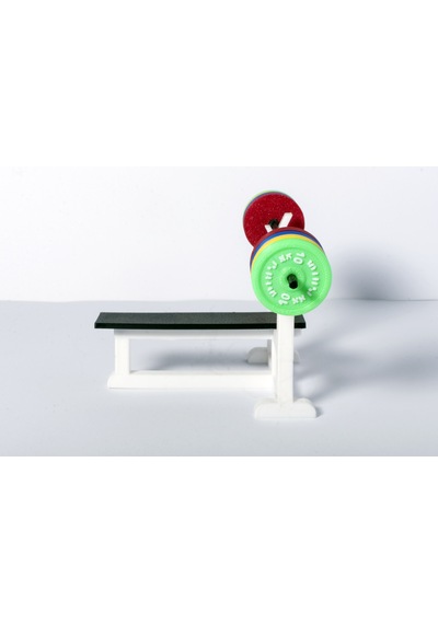 Koleksiyon Dummy Figür Bench Press Yapan Hareketli Eklemli Pozlanabilir Figür