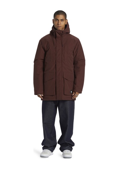 Dc Murrayfield Insulated Erkek Kahverengi Parka Kahverengi Kahverengi