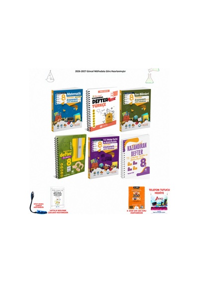 Çanta 8. Sınıf Lgs Tüm Dersler 226 6 Kitap Seti