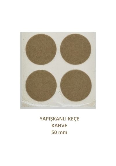 Zemin Koruyucu, Keçe Seti, Kahve, 8 Parça