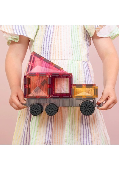 Connetix Pastel Transport Pack Manyetik Bloklar - 50 Parça
