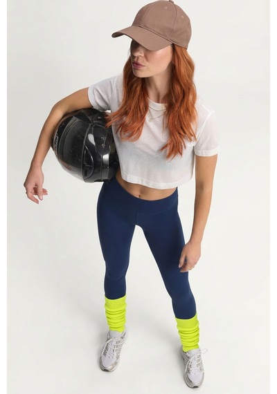 Cotenconcept Neon Kadın Tozluk Spor, Dans Ve Günlük Kombin Aksesuarı Yeşil