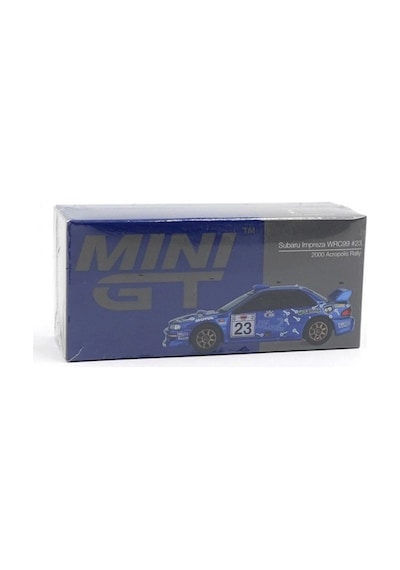 Mini Gt 1/64 Subaru Impreza Wrc99 23 2000 Acropolis Rally