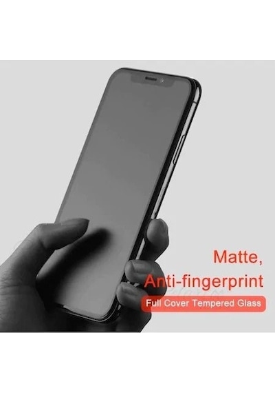Xiaomi Redmi Note 9 Pro - 9 Pro Max - 9s 5d Mat Seramik Tam Kaplayan Ekran Koruyucu Cam