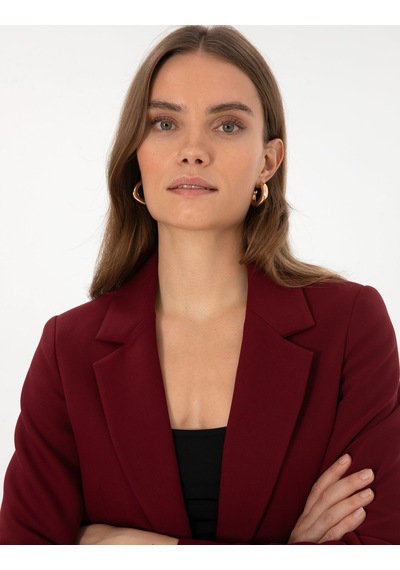 Pierre Cardin Kadın Vişne Ceket 50310125-vr223 Vişne