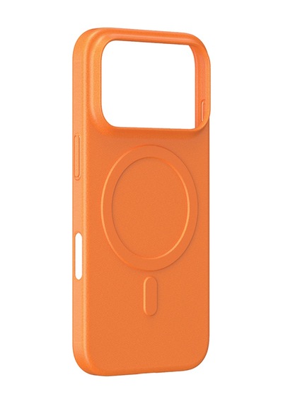 Apple Uyumlu iPhone 17 Pro Max Kılıf M-safe Şarj Özellikli Amazingthing Minimal Air Serisi Kapak Turuncu Turuncu