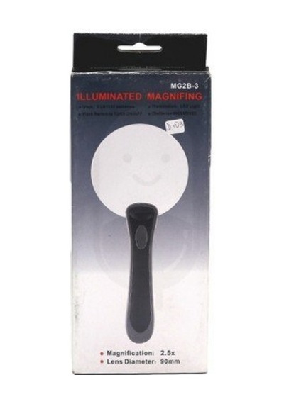 Özel Seri Gece Okuma Grafik İnceleme Çerçevesiz Estetik Mercek Lup Elde Taşınabilir 25x90mm