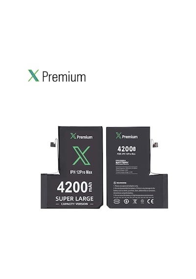 Apple Uyumlu iPhone  12 Pro Max Batarya Pil Süper Yüksek Kapasiteli Güçlendirilmiş 4200 Mah Xpremium