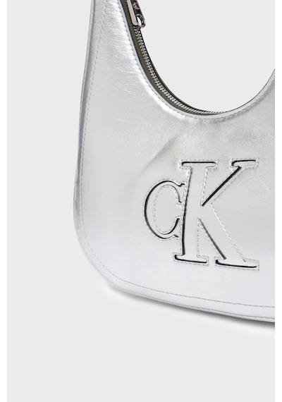 Calvin Klein Logolu Çıkarılabilir Askılı Çanta Lv04f3897g3jh Kadın Çanta Lv04f3897g 3jh Gümüş